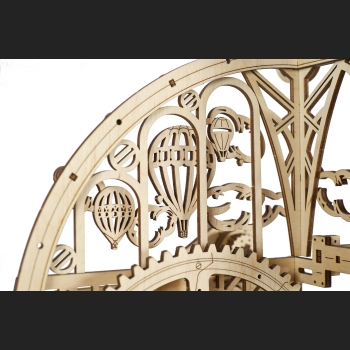 Aero Clock. Zegar ścienny z wahadłem - UGEARS